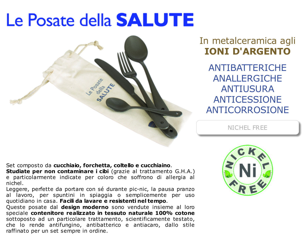 Posate della salute
