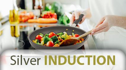 Silver INDUCTION - Innovative ed efficienti. Per chi ama la comodità del più moderno sistema di cottura